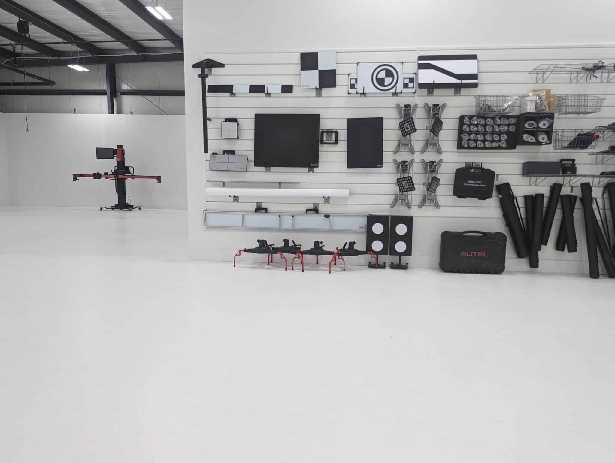 Calibration equipment inside production area of PACE Murfreesboro
